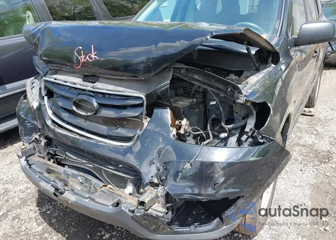 2011 Hyundai Santa Fe Gls from USA, damaged, VIN 5XYZG3AB6BG007620